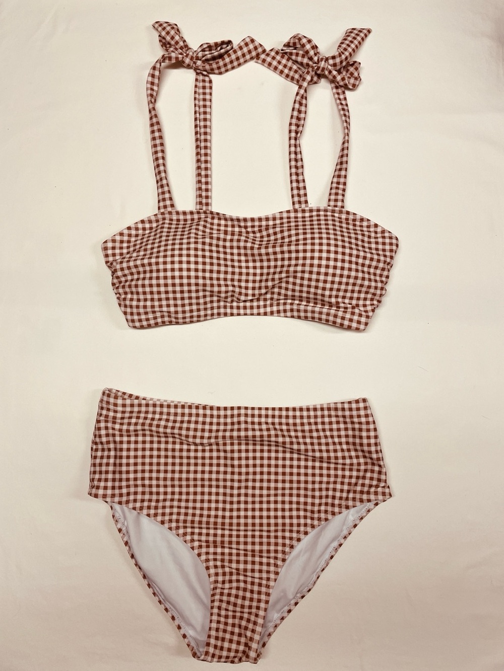 NWOT Red Gingham Swimsuit